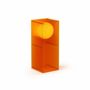 Desk lamps - LOP lamp big rectangle in orange acrylic - BANG