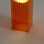Desk lamps - LOP lamp big rectangle in orange acrylic - BANG