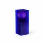 Lampes de bureau - Lampe LOP grand rectangle en acrylique bleu - BANG