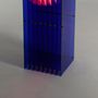 Lampes de bureau - Lampe LOP grand rectangle en acrylique bleu - BANG