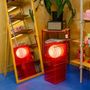 Lampes de bureau  - Lampe LOP grand rectangle en acrylique rose électrique - BANG