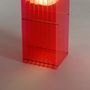 Lampes de bureau  - Lampe LOP grand rectangle en acrylique rose électrique - BANG