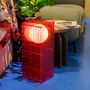 Lampes de bureau  - Lampe LOP grand rectangle en acrylique rose électrique - BANG