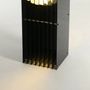 Lampes de bureau - Lampe LOP grand rectangle en acrylique gris foncé - BANG