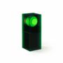 Lampes de bureau - Lampe LOP grand rectangle en acrylique vert - BANG