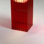 Desk lamps - LOP lamp big rectangle in red acrylic - BANG