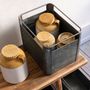 Baskets - Square galvanized boxes - MADAM STOLTZ