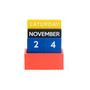 Stationery - SMALL MULTICOLOR CALENDAR HF - HELIO FERRETTI