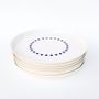 Everyday plates - Porcelain dinner plate 24 cm - MOCA TABLEWARE - STUDIO JOACHIM-MORINEAU