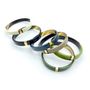 Bracelets - Natural and lacquered horn bracelets - ANBEZT