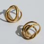 Jewelry - SMALL GOLDEN EARRINGS EMBOLIC - JOIDART