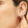 Jewelry - SMALL EMBOLIC SILVER EARRINGS - JOIDART