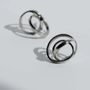 Jewelry - SMALL EMBOLIC SILVER EARRINGS - JOIDART