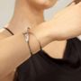 Jewelry - EMBOLIC SILVER BRACELET - JOIDART