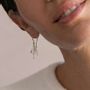 Bijoux - BOUCLES D'OREILLES CROCHET EN ARGENT VOL - JOIDART
