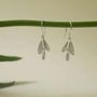 Bijoux - BOUCLES D'OREILLES CROCHET EN ARGENT VOL - JOIDART