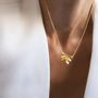 Jewelry - GOLDEN NECKLACE VOL CENTRAL MOTIF - JOIDART