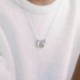 Jewelry - SILVER WOMEN'S NECKLACE VOL CENTRAL MOTIF - JOIDART