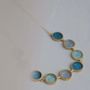 Jewelry - GOLDEN NECKLACE GAUDÍ JEWELRY BLUES - JOIDART