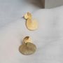 Jewelry - DOUBLE GOLDEN EARRINGS TAGLIO - JOIDART
