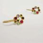 Jewelry - HOOK GOLDEN EARRINGS CANDY COLOURS - JOIDART