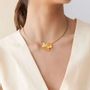 Jewelry - GOLDEN NECKLACE SMALL ARAI - JOIDART