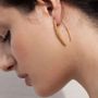 Jewelry - GOLDEN HOOK EARRINGS STARDUST - JOIDART