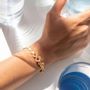 Jewelry - GOLDEN BRACELET FAVORITA COLORS - JOIDART