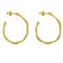 Bijoux - BOUCLES D'OREILLES DORÉES CLARA MOYENNES - JOIDART