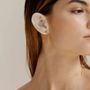 Jewelry - LARGE GOLDEN HOOPS EARRINGS CLARA - JOIDART
