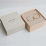 Jewelry - LARGE GOLDEN HOOPS EARRINGS CLARA - JOIDART