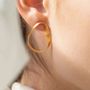 Bijoux - BOUCLES D'OREILLES DORÉES OCEANICA PETITES - JOIDART