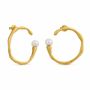 Bijoux - BOUCLES D'OREILLES DORÉES ECLAT CIRCULAIRES - JOIDART