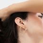 Bijoux - BOUCLES D'OREILLES DORÉES ECLAT CIRCULAIRES - JOIDART