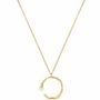 Jewelry - GOLDEN NECKLACE ECLAT CIRCLE - JOIDART