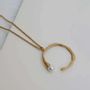 Jewelry - GOLDEN NECKLACE ECLAT CIRCLE - JOIDART