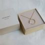 Jewelry - GOLDEN NECKLACE ECLAT CIRCLE - JOIDART