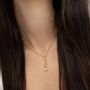 Bijoux - COLLIER DORÉE ECLAT BLANC - JOIDART