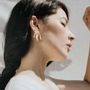 Bijoux - BOUCLES D'OREILLES DORÉES EXOTICA GRANDES - JOIDART