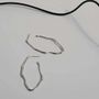 Jewelry - LARGE SILVER OVAL HOOPS EARRINGS CLARA - JOIDART