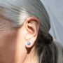 Jewelry - SMALL SILVER EARRINGS GAUDÍ JEWELRY CIBES - JOIDART