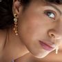 Jewelry - LONG GOLDEN EARRINGS FAVORITA COLORS - JOIDART