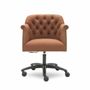 Desk chairs - Paris Chair Swivel Origins | Desk Chair with capitonné option - CREARTE COLLECTIONS