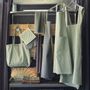 Tabliers de cuisine - Tablier de cuisine recyclé Ada Camel 72 x 85 - MAISON VIVARAISE - SDE VIVARAISE WINKLER