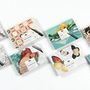Cadeaux - Watercolour Postcard Books - THE PEPIN PRESS