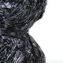 Unique pieces - Vase recycled paper Collection Outrenoir unique piece - HELENE SIELLEZ