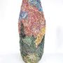 Unique pieces - Vase recycled paper Collection Fauve unique piece - HELENE SIELLEZ