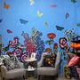 Revêtements muraux - Wallpaper mural Mirage de Papillons - SHAKU