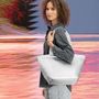 Sacs et cabas - shopper M silver crackle - REISENTHEL ACCESSOIRES