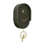 Horloges - Wall clock Tweet burgundy red - PRESENT TIME